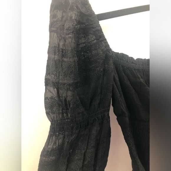 NWT WILFRED fable smocked prairie black - Picture 5 of 7